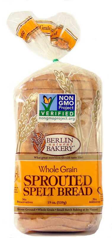 BERLIN NATURAL BAKERY Spelt Sprouted Whole Grain