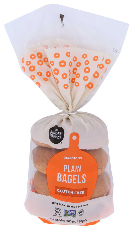 LITTLE NORTHERN BAKEHOUSE Gluten Free Plain Bagels