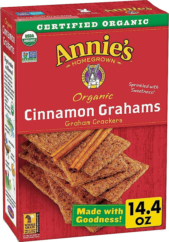 ANNIES Organic Cinnamon Graham Cracker 14.4 oz