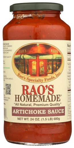RAO'S Pasta Sauce Artichoke - Elm City Market