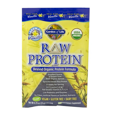 Garden Of Life Raw Protein Vanilla 0 79oz Elm City Market