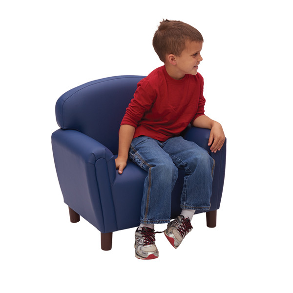 Preschool EnviroChild Upholstery Deep Blue Chair Shields Childcare