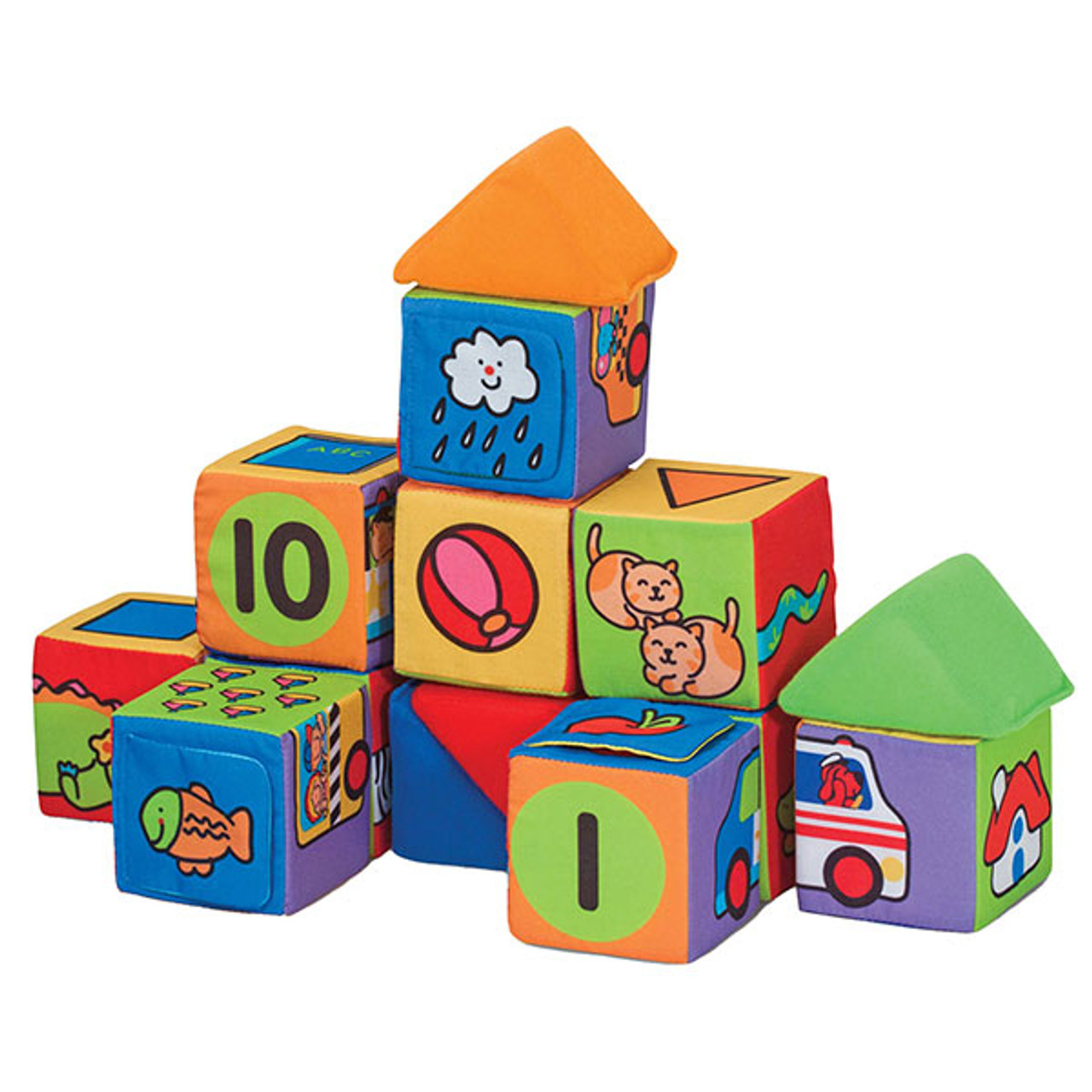 Match & Build Soft Blocks - Shields Childcare Supplies