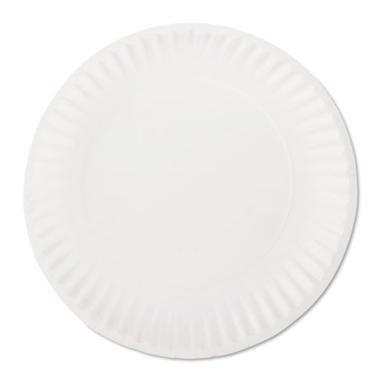 Perfectware - Kitchen Essentials Paper Plate - 500 Count - 6 Paper Plate, White (100 Count/pack) (Pack of 5)Total 500 Plates. Includes Bonus Gift