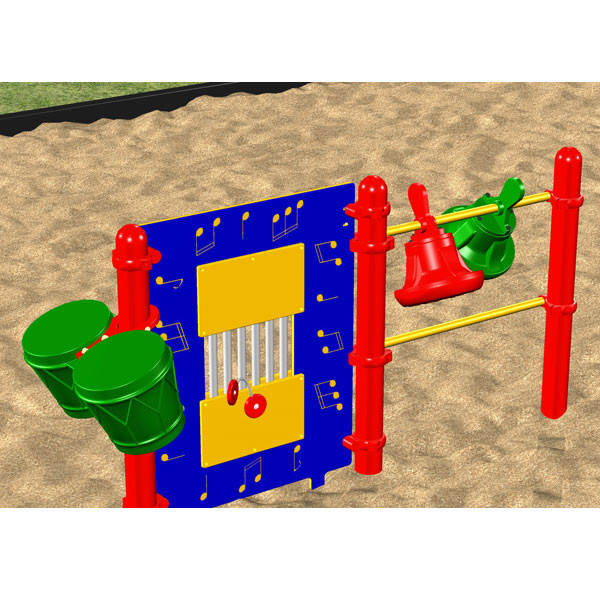 Music Combo Wall (Chime, Shakers, Bongos) Shields Childcare Supplies