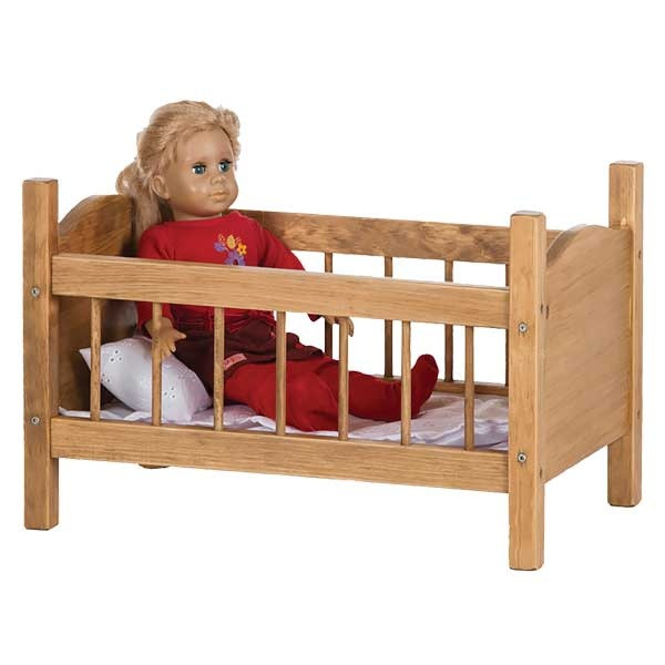 Wooden Doll Amazon Doll Crib Lissi Wooden Baby Doll Cradle - Main Image
