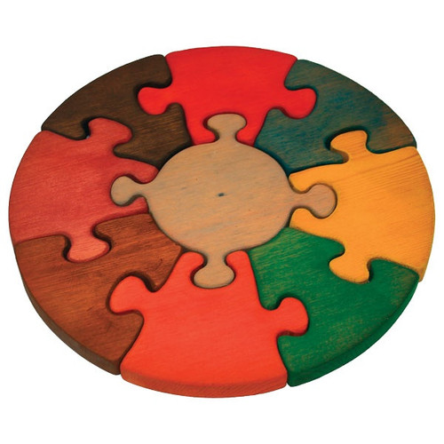 Jig-Saw Puzzle 11" Circle