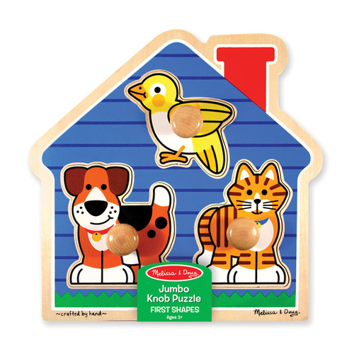 House Pets Jumbo Knob Puzzle - Shields Childcare Supplies