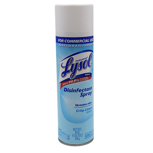 Lysol Disinfectant Spray-Crisp Linen Scent, 19 oz. Can