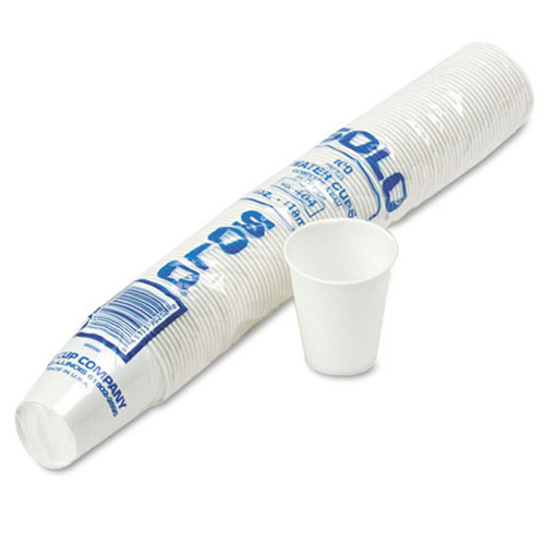 Solo Polycoated Hot Paper Cups 4 oz White