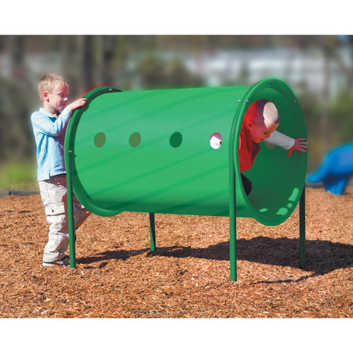 Crawl through tunnel