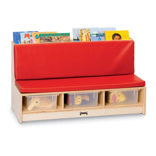 Jonti-Craft Literacy Couch-Red