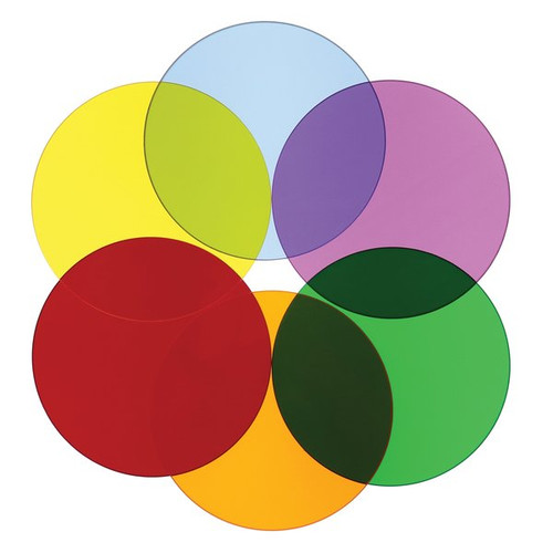 Color Wheel Circles - Set Of Six Product Image