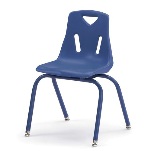 Berries Jonti-Craft Stacking Chair with Powder Coated Legs