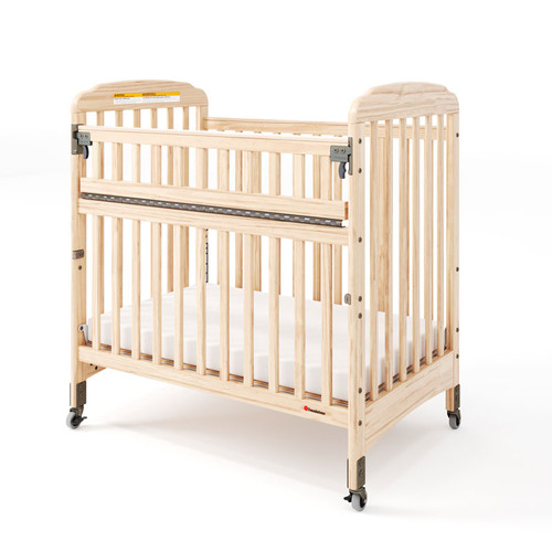 Serenity SafeReach Compact Crib with Slatted Ends