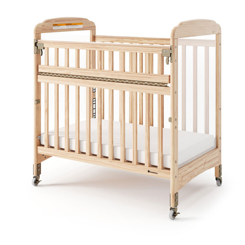 Serenity SafeReach Compact Crib with Clearview Ends