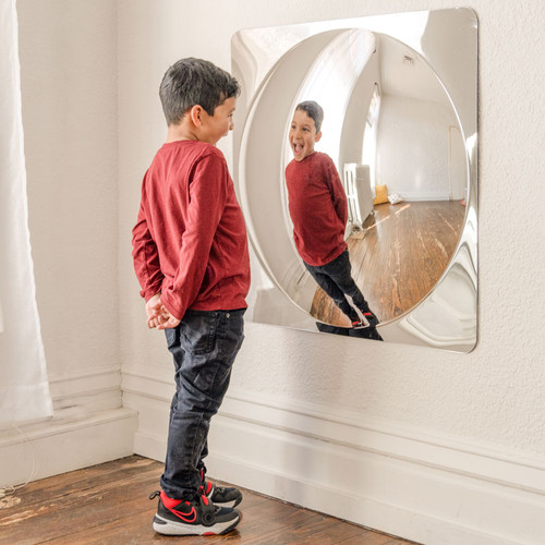 Sensory Wall Toddler Mirror-Giant 1 Bubble