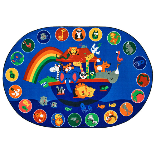 Noah's Voyage Circletime Rug 6' x 9'