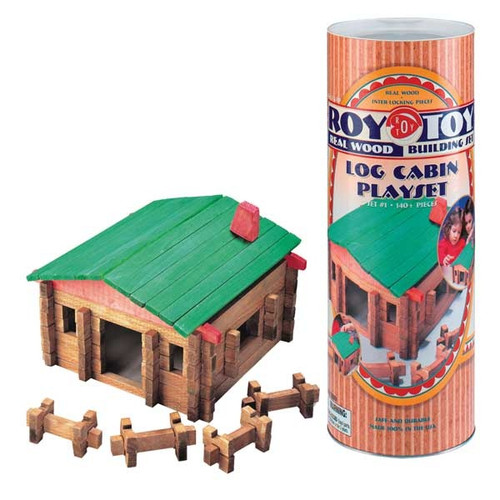 Log Cabin 140+ Pieces