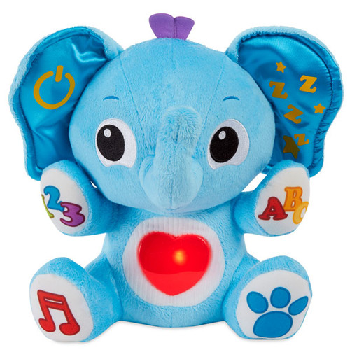 Elephant Plush Learning Toy