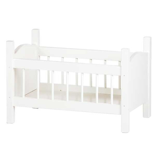 Doll Crib in White