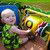 Spinner with Gear on Infant Toddler Outdoor Play Structure