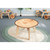 Live Edge Round Table in Classroom