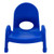 Value Stack 5" Chair-Royal Blue Front View