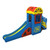 Infant Toddler Structure with Stairs and Slide in Primary Colors