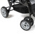 4 Seat Black Stroller Wheels