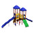 Colorful playground structure