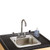 Clean Hands Helper 26" Counter Stainless Steel Sink