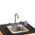 Clean Hands Helper 38" Counter Stainless Steel Sink