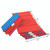 Angels Rest Nap Mat 2"-Red/Blue 4 Section Folding Mat-5 Pack