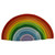 Wooden Rainbow Nest and Stack Toy