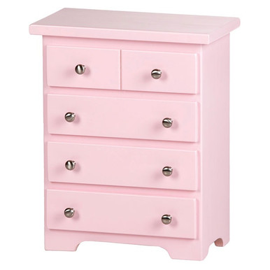 strapless open back dress Large Scalloped 3 Drawer Chest of Drawers