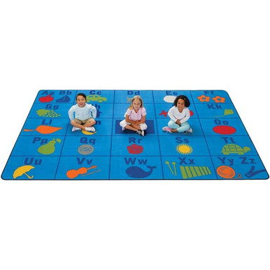 Alphabet Seating Rug 8' x 12' - Shields Childcare Supplies