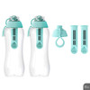 Dafi Filtering Water Bottles Kid Size 10 fl oz + 2 Filters + New Cap Made In Europe BPA-Free