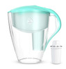 Dafi Omega Standard LED Filtering Water Pitcher 16 Cup Made in Europe BPA Free