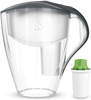 Dafi Omega Alkaline UP LED Filtering Water Pitcher 16 Cup BPA Free