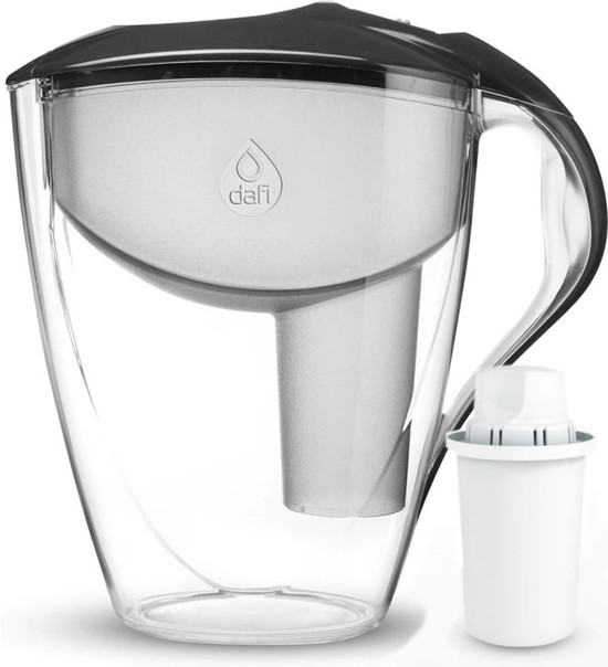 Dafi Astra LED Filtering Water Pitcher 12 Cup + Standard Filter Made In Europe BPA Free