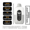 Watermelon Patch Fifty Bar 20k Disposable Vape Specifications