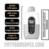 Mint Fifty Bar 20k Disposable Vape Specifications