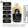 Blueberry Pound Cake Fruitia X Fifty Bar 20K Vape Specifications