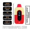 Lava Blast Hidden Hills X Fifty Bar Vape Specifications