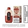 Vanilla Bean Tobacco Hidden Hills X Fifty Bar Vape With Package Box