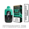 Spearmint Fruitia X Fifty Bar 20K Vape With Package Box