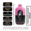 Strawberry Shortcake Fruitia X Fifty Bar Vape Specification: