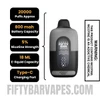 Iced Green Rancher Fifty Bar 20K Midnight Series Disposable Vape Specifications
