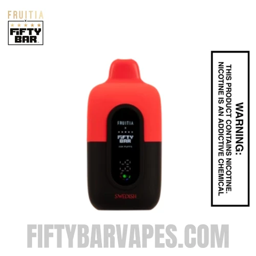 Swedish Fruitia X Fifty Bar 20K Vape
